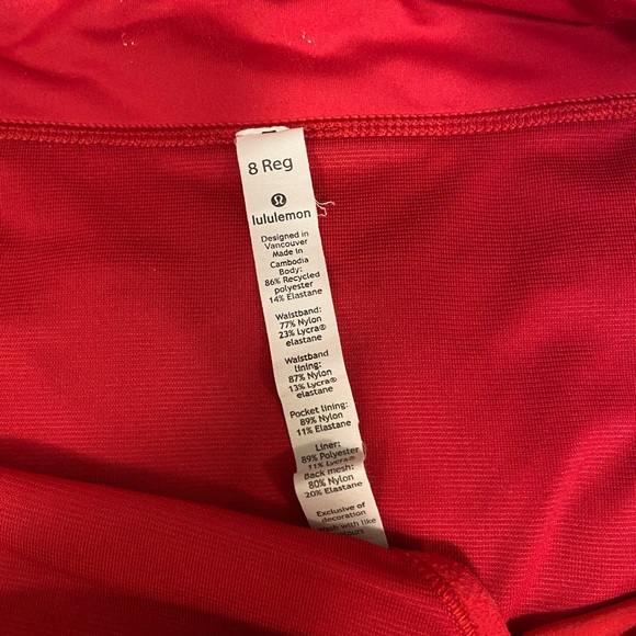 Lululemon Speed Up Shorts - Picture 5 of 5